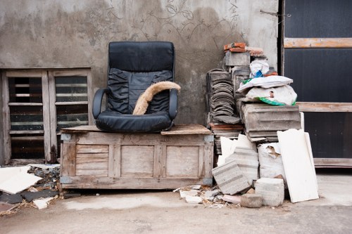 Business waste removal professionals at work in Hornsey